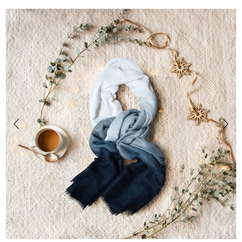 🆕 Cushnies Grey Horizon Scarf+🆓🎁